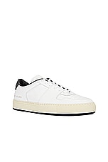 Common Projects Decades Sneaker in Warm White, view 2, click to view large image.