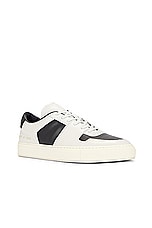 Common Projects Decades Sneaker in Black & White, view 2, click to view large image.