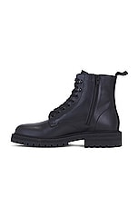 Common Projects Combat Boot in Black, view 5, click to view large image.