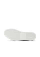 Common Projects Leather Tournament Low Super in White, view 6, click to view large image.