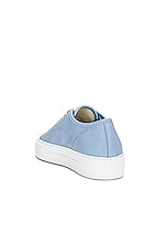 Common Projects Tournament Low Classic Sneaker in Baby Blue, view 3, click to view large image.
