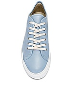 Common Projects Tournament Low Classic Sneaker in Baby Blue, view 4, click to view large image.