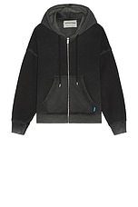 COTTON CITIZEN Boston Zip Hoodie in Vintage Charcoal | FWRD