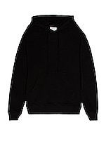COTTON CITIZEN Bronx Hoodie in Jet Black, view 1, click to view large image.