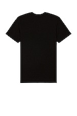 COTTON CITIZEN Presley Tee in Jet Black, view 2, click to view large image.