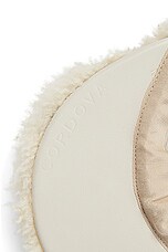 CORDOVA Davos Shearling Hat in Natural, view 3, click to view large image.