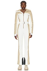 CORDOVA Badia Ski Suit in Sand & Cloud, view 1, click to view large image.