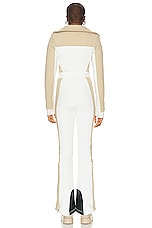 CORDOVA Badia Ski Suit in Sand & Cloud, view 4, click to view large image.