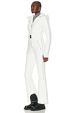CORDOVA Corsa Ski Suit in Cloud & Gray Melange, view 3, click to view large image.