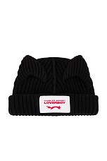 Charles Jeffrey LOVERBOY Chunky Ears Beanie in Black | FWRD