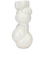 Completedworks Tall Vase in Matte White, view 3, click to view large image.