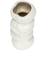 Completedworks Tall Vase in Matte White, view 5, click to view large image.