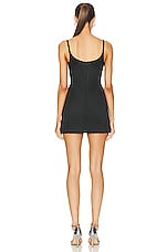 Coperni Cup Strap Dress in Black, view 3, click to view large image.