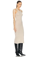 Coperni Tank Top Dress in Beige, view 2, click to view large image.