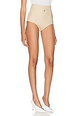 Coperni High-waisted Briefs in BEIGE, view 2, click to view large image.