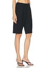 Coperni Tailored Bermuda Short in Black, view 2, click to view large image.