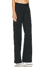 Coperni Low Rise Loose Tailored Trousers in Black, view 2, click to view large image.