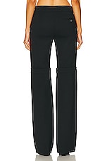 Coperni Open Knee Tailored Trouser in Black, view 4, click to view large image.