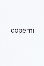 Coperni Logo Boxy T-shirt in Optic White, view 5, click to view large image.