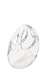 Coperni Glass Mini Swipe Bag in Glass Transparent, view 5, click to view large image.