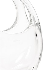 Coperni Glass Mini Swipe Bag in Glass Transparent, view 7, click to view large image.
