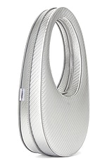 Coperni Mini Swipe Bag in Silver, view 4, click to view large image.