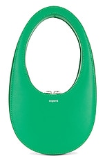 Coperni Mini Swipe Bag in Green, view 1, click to view large image.