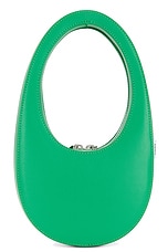 Coperni Mini Swipe Bag in Green, view 3, click to view large image.