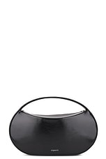 Coperni Sound Swipe Bag in Black, view 3, click to view large image.