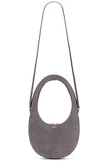 Coperni Crossbody Swipe Bag in Grey, view 1, click to view large image.