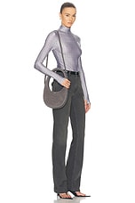 Coperni Crossbody Swipe Bag in Grey, view 2, click to view large image.