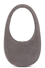 Coperni Crossbody Swipe Bag in Grey, view 4, click to view large image.