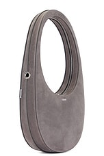 Coperni Crossbody Swipe Bag in Grey, view 5, click to view large image.