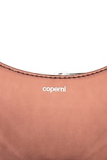 Coperni Mirrored Swipe Bag in Brown, view 6, click to view large image.