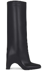 Coperni Rubber Bridge Boot in Black, view 1, click to view large image.