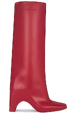 Coperni Rubber Bridge Boot in Red, view 1, click to view large image.