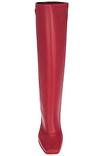 Coperni Rubber Bridge Boot in Red, view 4, click to view large image.