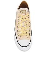 Converse Chuck Taylor All Star in Utility Sunflower, Trek Tan, & Vintage White, view 4, click to view large image.