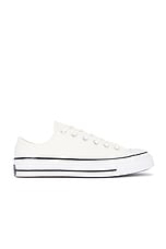 Converse Chuck 70 Multi-Stitch Cotton in Egret, White, & Vintage White, view 1, click to view large image.