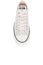 Converse Star Player 76 in Pale Putty, Vintage White, & Black, view 4, click to view large image.