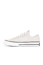 Converse Star Player 76 in Pale Putty, Vintage White, & Black, view 5, click to view large image.