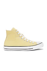 Converse Chuck Taylor All Star Canvas &amp; Jacquard in Utility Sunflower, Black, & Egret, view 1, click to view large image.