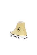 Converse Chuck Taylor All Star Canvas &amp; Jacquard in Utility Sunflower, Black, & Egret, view 3, click to view large image.