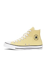 Converse Chuck Taylor All Star Canvas &amp; Jacquard in Utility Sunflower, Black, & Egret, view 5, click to view large image.