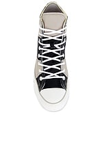 Converse Chuck Taylor All Star Court in Totally Neutral, Black, & White, view 4, click to view large image.