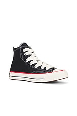 Converse Chuck 70 Sketch in Black, White, & Red, view 2, click to view large image.