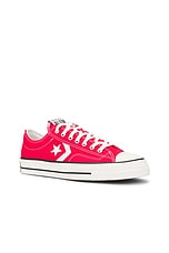 Converse Unisex Converse Star Player 76 in Red, White, & Black, view 2, click to view large image.