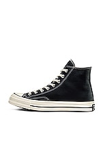 Converse Chuck 70 Hi in Black & Egret, view 5, click to view large image.