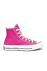 Converse Chuck 70 Fall Tone in Lucky Pink, Egret, & Black, view 1, click to view large image.