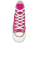 Converse Chuck 70 Fall Tone in Lucky Pink, Egret, & Black, view 4, click to view large image.